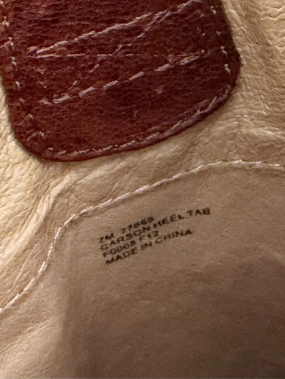Frye Carson Heel Tab Brown Leather Heeled Boots - Picture 8 of 8